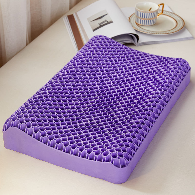Almohada de Gel Panal – Ergonómica y Transpirable